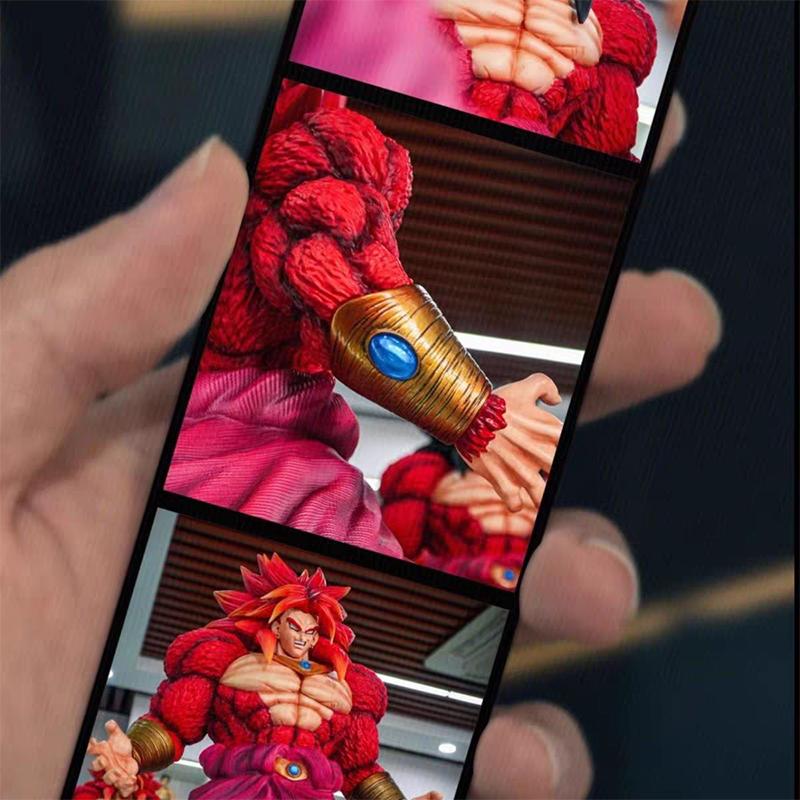 Dragon Ball Super Saiyan 4 Broly Gk Figure Anime Peripheral Statue Collectible Desktop Decoration Model For Otaku Anime Fans