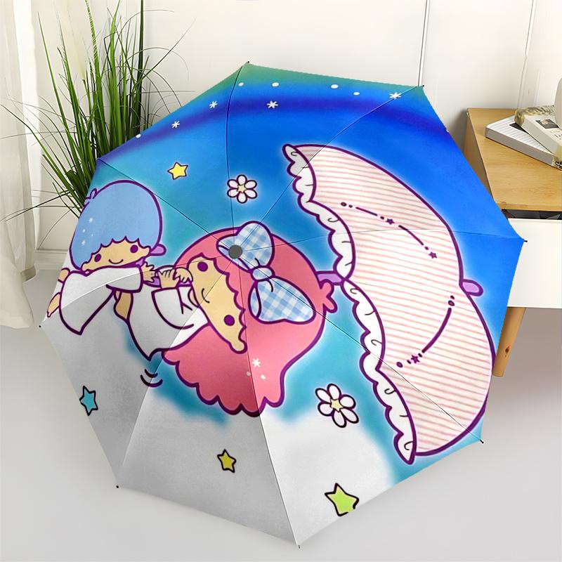 1pc Dreams Umbrella: Automatic Opening & Closing, Foldable Design, Outdoor Use, Festival Gift for Fans, Travelers, Everyday Use.K068