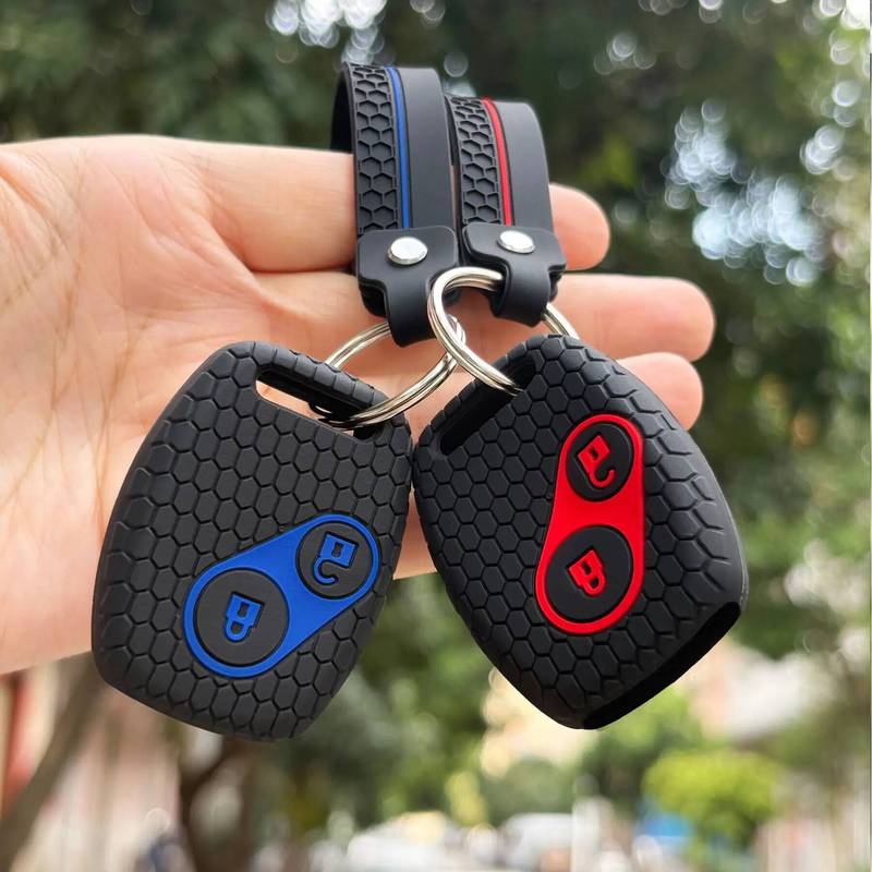 Чехол Брелок Брелок для Honda Civic 4D Jazz Gr8 CR-V SRV FRV Fit CSX Chord 7 Accord Эмблема Дополнительный Винт Силиконовая Защита