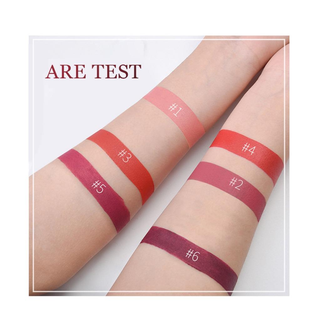 Fit Colors 3 матовых помады в упаковке, туманный бархат, яркий цвет, не прилипающий блеск для губ