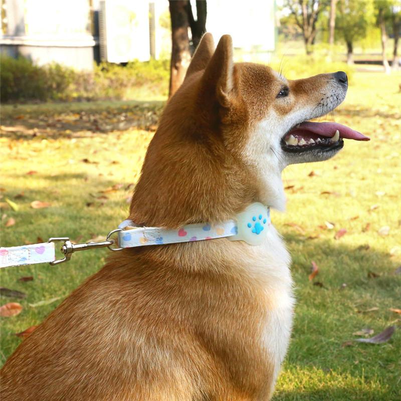 Pet Collar Cat Airtag Silicone Paw Case Anti-Lost Tracking Collar Cat Accessorie