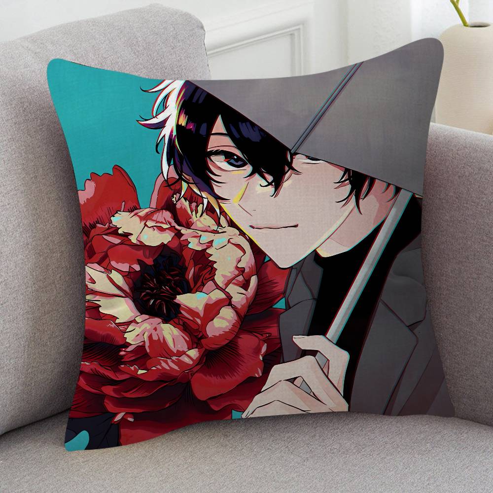Anime GIVEN Cute Cartoon Twodimensional Pillowcase Bedroom Sofa Cushion Cover Nap Pillow Cover