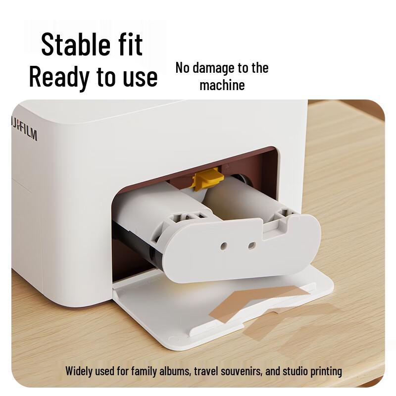Compatible Ribbon & Photo Paper Set for Fujifilm PSC2D Printer