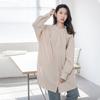 Осенняя женская рубашка платье из чистого хлопка свободная повседневная длинная рубашка женская одежда