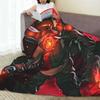 Skibidi Toilet Funny Blankets Flannel Throw Blanket Super Soft Throw Blankets for Home Bedroom Outdoor Throws Bedspread Quilt