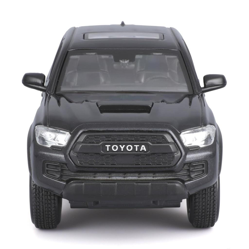 Maisto 1/27 Scale Toyota 2023 Tacoma TRD TRO Black / Diecast Model Car, Finished Product, 32910 BK