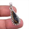 Натуральный драгоценный камень Питерсит, стерлинговое серебро 925 пробы, ювелирный кулон 1,25 дюйма y8i27