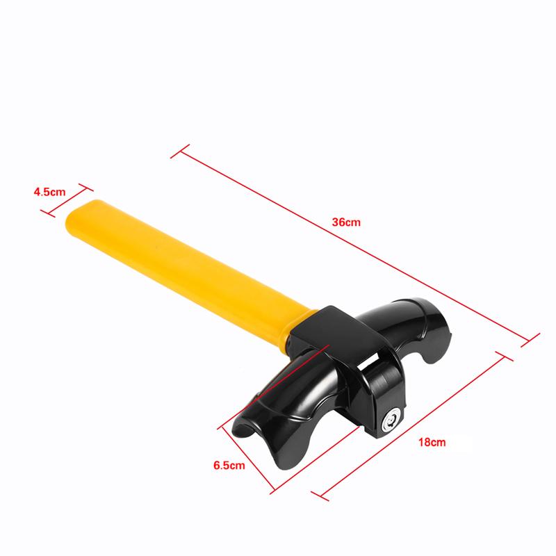Steering Wheel Lock Auto Car Anti Theft Security Rotary Steering Wheel Lock Top Mount Anti Theft Steering Wheel Lock