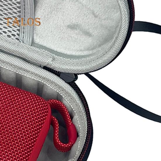 Портативная сумка для хранения колонок с сетчатым карманом, большой вместимостью, застежкой-молнией, бархатной подкладкой, ударопрочным жестким чехлом для переноски JBL GO 4