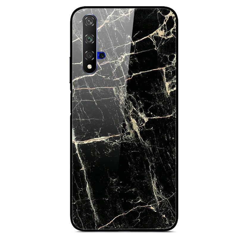 For Huawei Nova 5T Case Tempered Glass Cover 3D Cat Printing Case For Huawei Nova 5T 2019 5 T Phone Case For Huawei Nova5T Cover