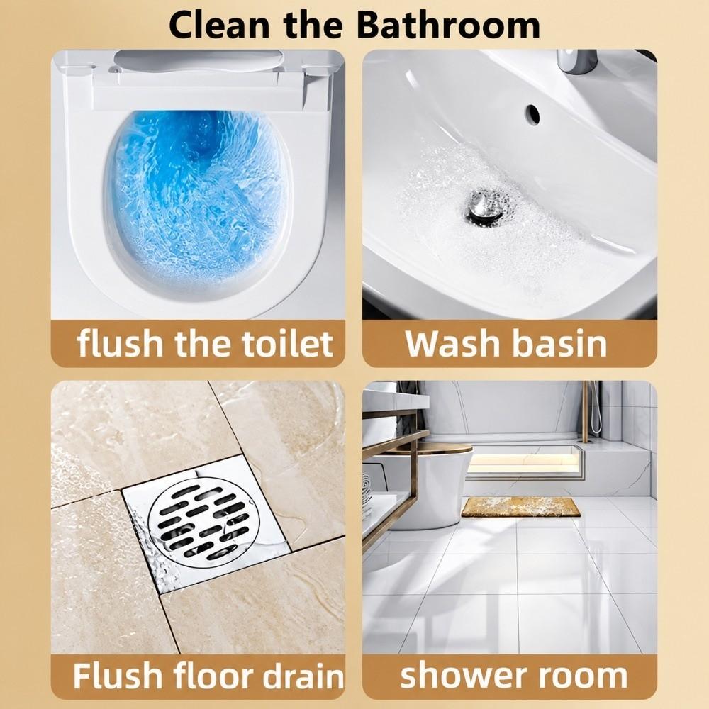 High Pressure Shower Head Handheld Shattaf Douche Kit Travel Sprayer Nozzle Bathroom Accessories