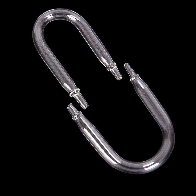 Диффузор Co2 для аквариума, обратный клапан U-образной стеклянной трубки S/M/L