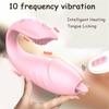 Vibrating Egg Clitoris Stimulator Tongue Licking G Spot Wearable Vibrator Female Masturbation Remote Control Sex Toy For Women