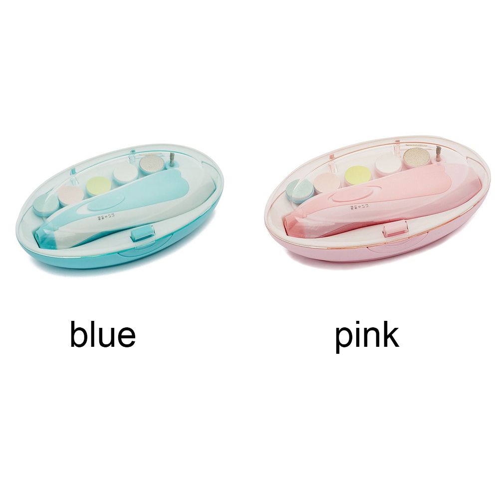 Безопасная пилочка Детский электрический триммер для ногтей Маникюр для младенцев Уход за ногтями новорожденных Устройство для пальцев ног