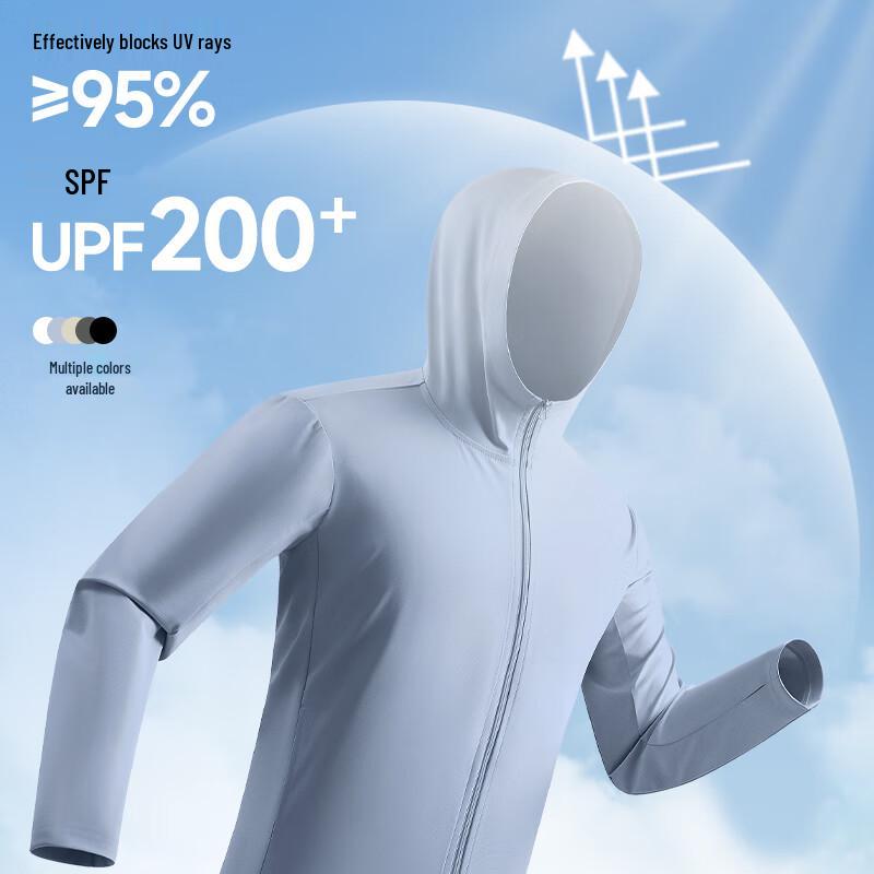 MINISO Мужская куртка с капюшоном из ледяного шелка с защитой от УФ-лучей Z