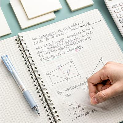 50 листов прозрачных липких заметок Posted It блокноты Poits Papeleria Journal школьные канцелярские принадлежности для офиса