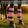 2Pcs Horse Fly Boots Mesh Horse Leg Protectors Universal Horse Leg Wraps Fly