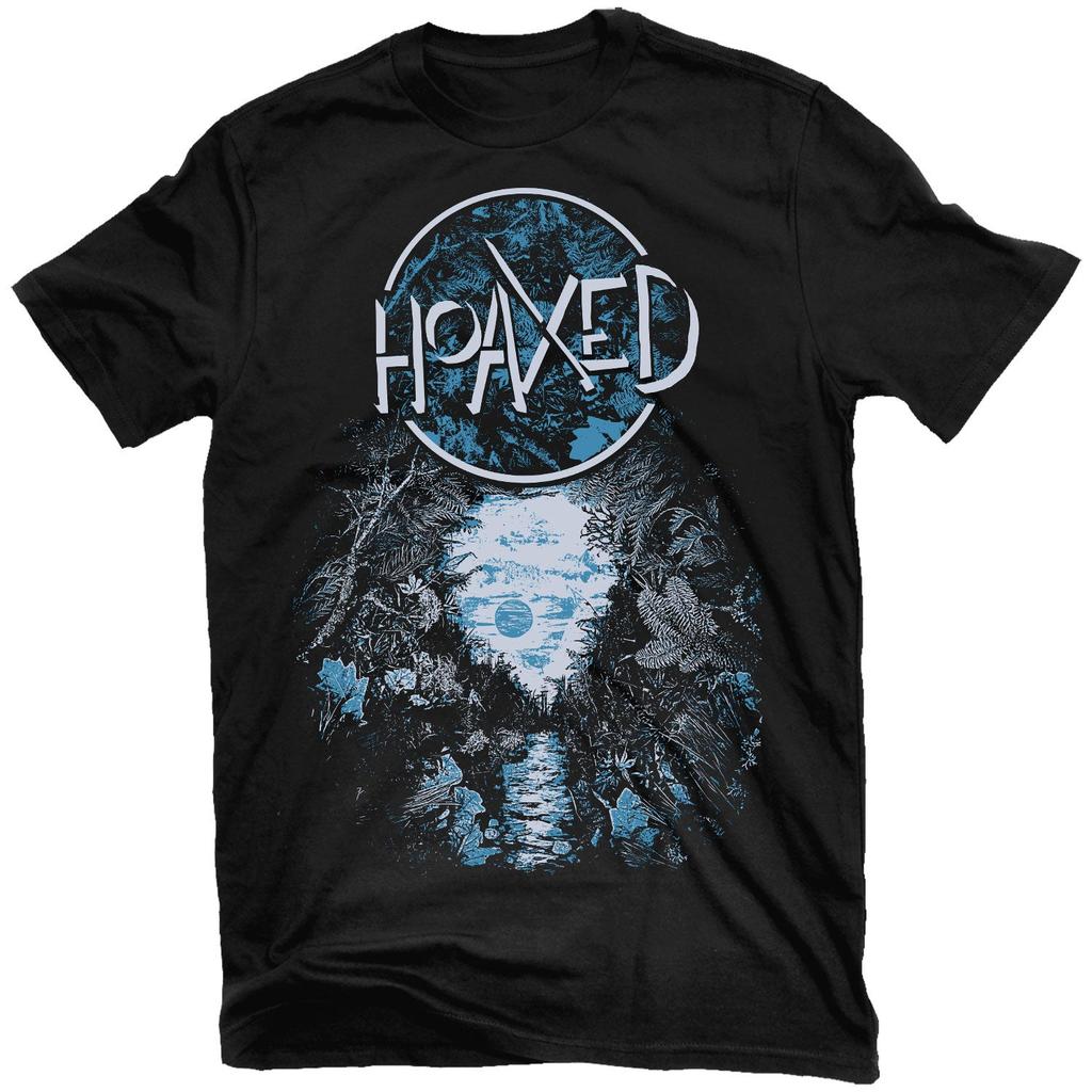 Hoaxed Two Shadows Band Graphic Tee Cotton Round Neck Casual Unisex Tshirt Summer Top