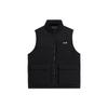 Sports Trend Series Spliced Design Logo Print Down Vest Men Vests Black AMRS017-3