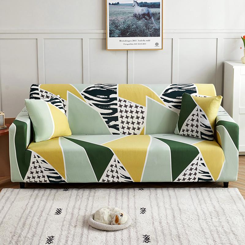 Bohemia Printed Slipcovers Elastic Sofa Covers for Living Room Stretch Couch Chair Cover Sofa Towel Home Decor 1/2/3/4-seat