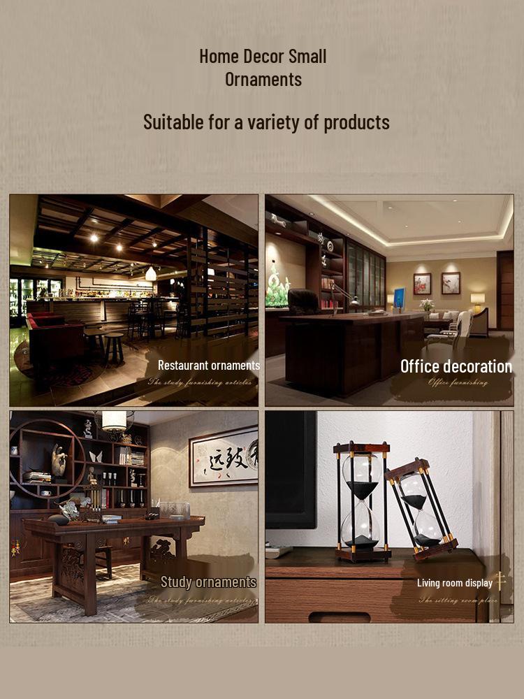 Ретро Креативное Песочные Часы Орнамент для Детей – 30/60 Минут, Защита от Падения Дизайн с Быстротекучим Песком