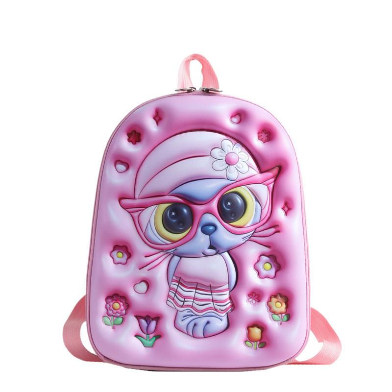 Легкий студенческий рюкзак из ткани Оксфорд для 3-4 класса с милыми мультяшными принтами