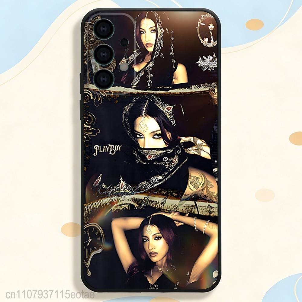 Чехол для телефона Lara Raj K-Katseye для Samsung S25, S26, S24, S21, S22, S23, S30, Ultra, S20, Plus, Fe, Lite, 5G Черный