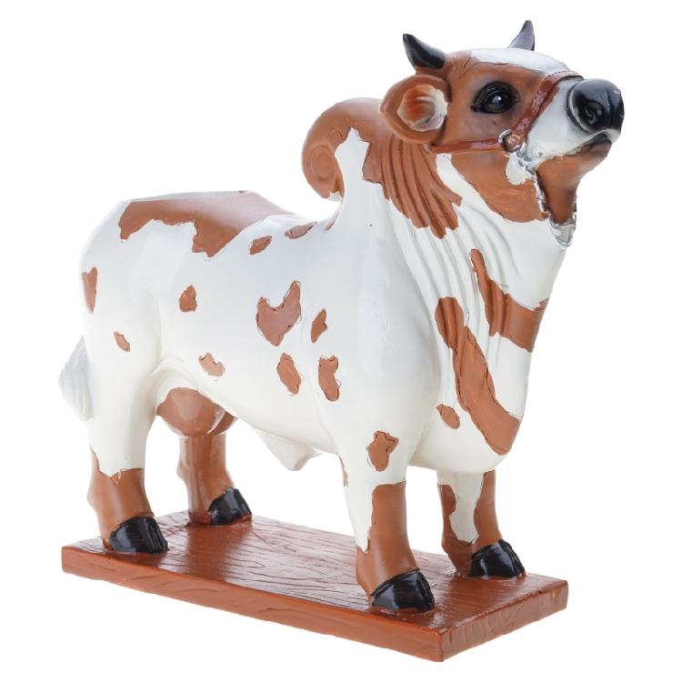Креативный диспенсер для ликера в форме быка для бара, декантер для вина, скульптура животного из смол ручной работы со стабильным деревянным основанием