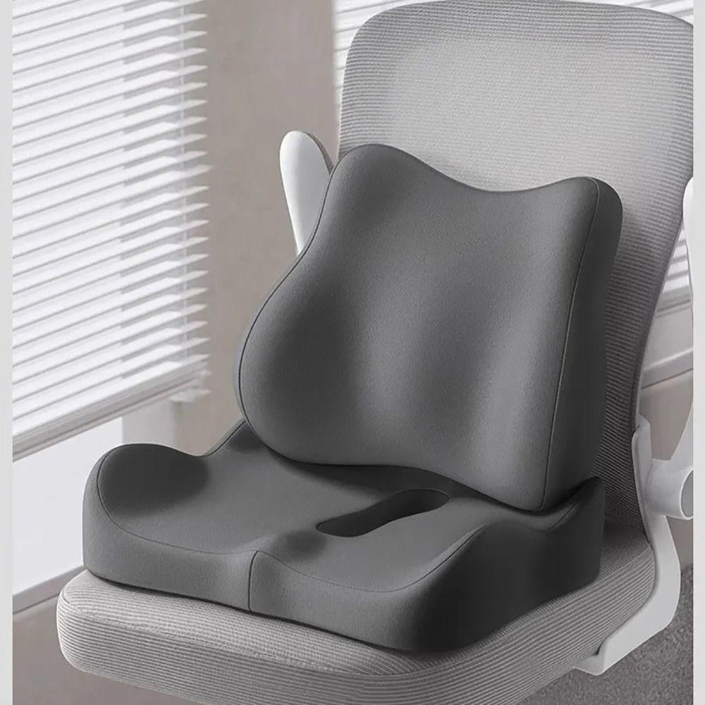 Подушка для автомобильного сиденья из пеноматериала с эффектом памяти, удобная подушка для стула, новая ортопедическая подушка для копчика