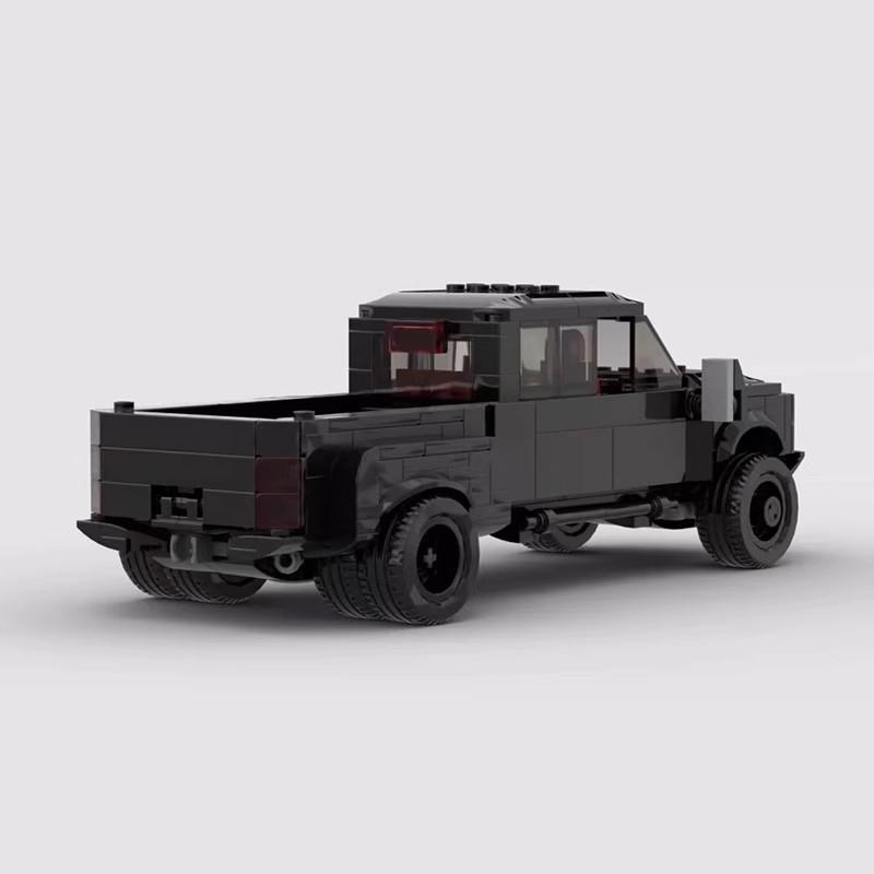 Черный F450 Сверхмощный Суперкар Сборка Сшивание Строительный Блок Модель 405 Деталей Детский День Рождения Строительные Блоки Игрушки Подарки St Практическое Использование