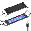 Aquarium Aquarium 5 Colors LED Fish Light for Tropical Fish Compatible with Growing Aquatic Long Energy 3 Level Dimming Light, Light, Aquariums,