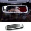 Universal Car Interior HD Rearview Mirror Decor Charm Crystal Bling Diamond Rear View Mirror Ornament Women Auto Accessories