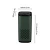 Air Purifier for Home Bedroom Portable Car Negative Ion Air Cleaner with Atmosphere Light Touch