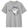 Hachiware On The Toilet Potty Chiikawa Usagi Poop Pooping Meme T Shirt T-Shirts Short Sleeve Cotton O Neck Oversize Clothing