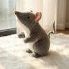 Lifelike Little Mouse Simulated Mouse Plush Doll 27CM Mouse Plush Toys  Desktop Pets