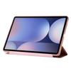 For Samsung Galaxy Tab S10+ Case PU Leather+Silicone Origami Stand Protective Cover