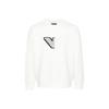EMPORIO ARMANI Eagle appliqué Double Jersey Sweatshirt 6D1M76-1JHSZ-