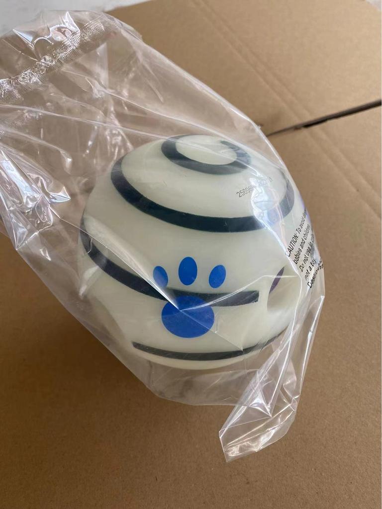 Виниловый мяч для собак, устойчивый к укусам, со звуком для самостоятельной игры - Идеально подходит для золотистых ретриверов и бордер-колли