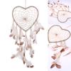 55cm White Dream Catcher Net with Feathers Handmade Wall Hanging Car Ornament Craft Home Decoration Decor Wind Chimes Dropship