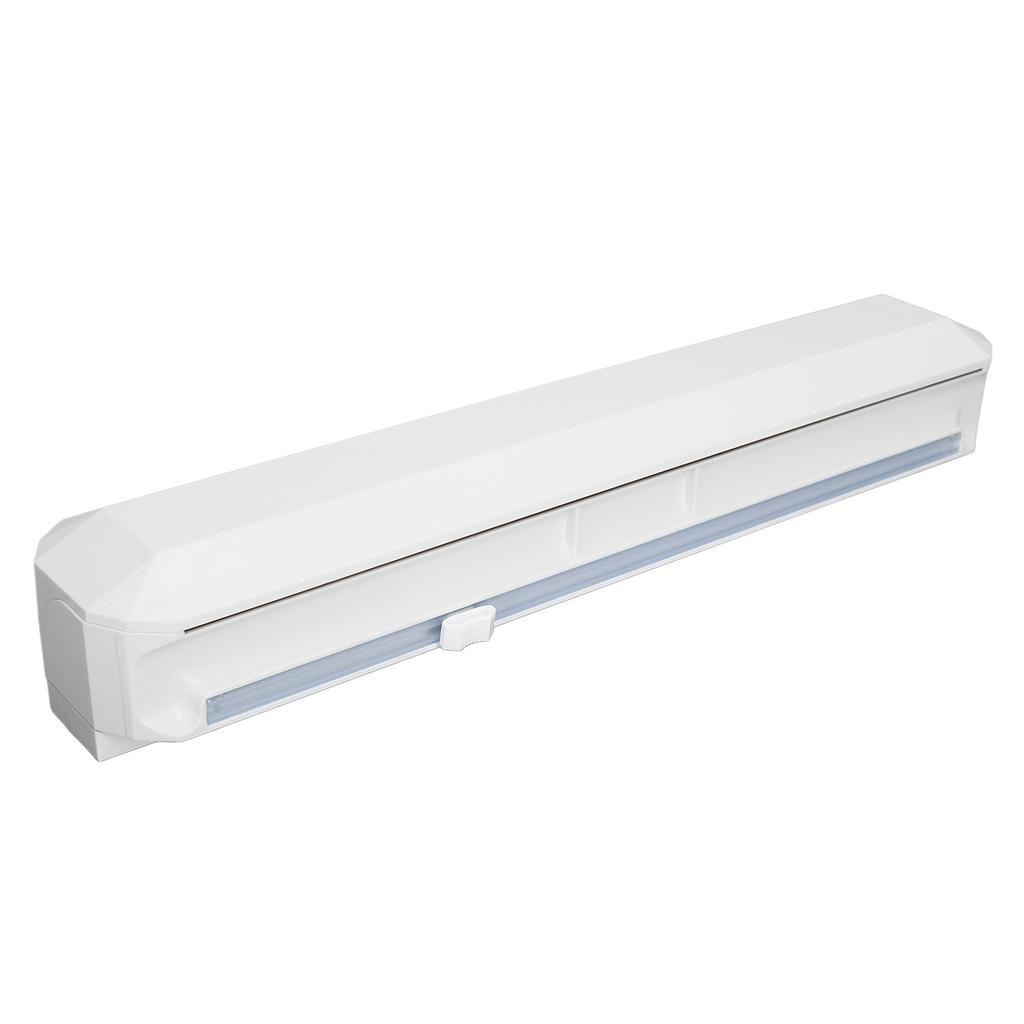 Диспенсер для пластиковой пленки с выдвижным резаком, плавная резка, регулируемый многоразовый диспенсер для пищевой пленки