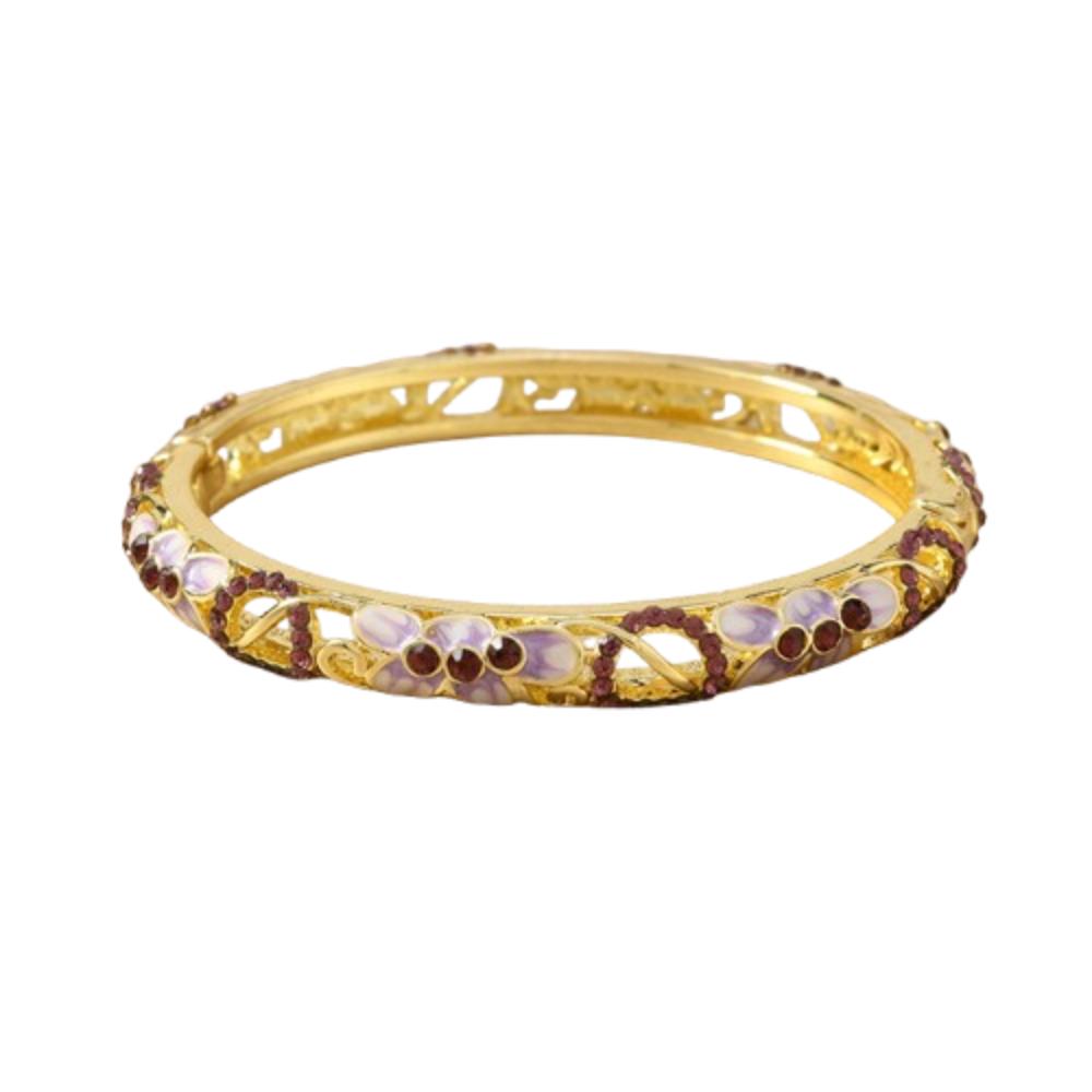 Китайский старинный браслет-перегородка традиционный женский браслет на руку ажурный цветочный браслет для девочек