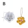 1 Pcs Diy Keychain Drip Mold Resin Flower Cat Claw Pentagram Pendant Silicone Mold Wholesale