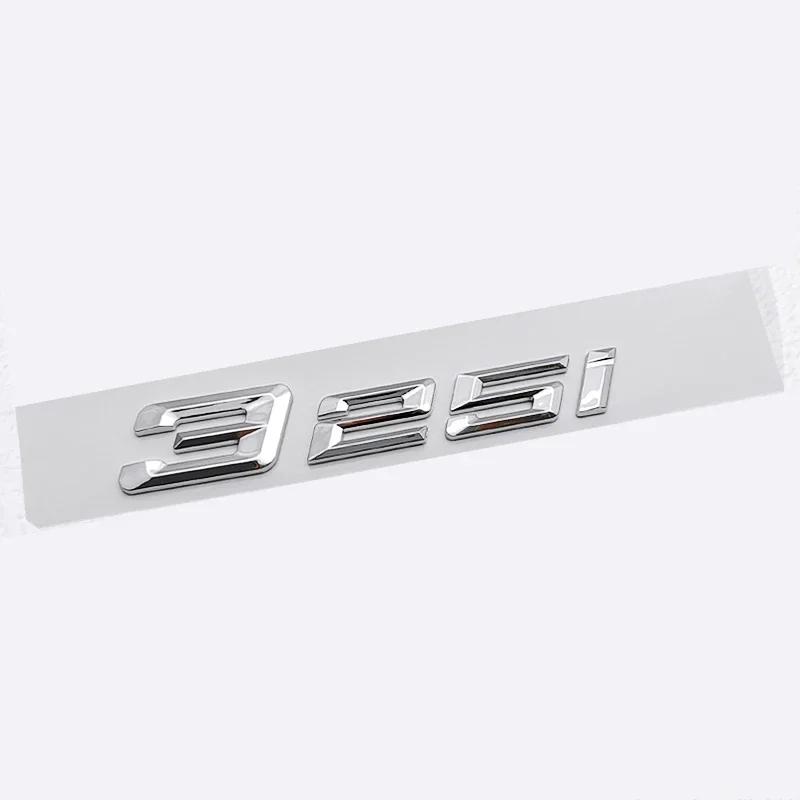 ABS Auto Sticker Letters Decal Voor BMW 320i 520Li 730Li 760Li Kofferbak Emblem Badge