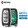 KEYYOU M3N-97395900 68217832AC Чип 4A 433 МГц Автомобильный Пульт Дистанционного Управления Для Chrysler Pacifica Voyager 2017 2018