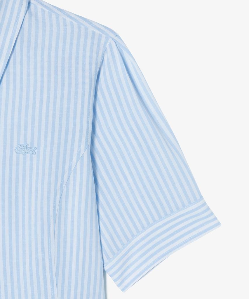 Lacoste Women'S Linen Shirt Dress Ef319E-56G Hbp
