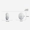 For Huawei FreeBuds 6 TPU Clear Case Wireless Earphones Protective Cover with Anti-Lost Buckle