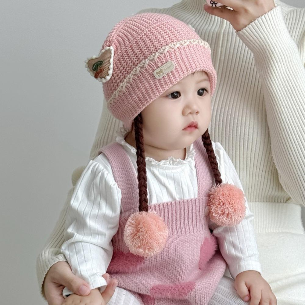 Warm Ear Protection Hat Thickned Pullover Hat Fashion Earflap Hats for Baby