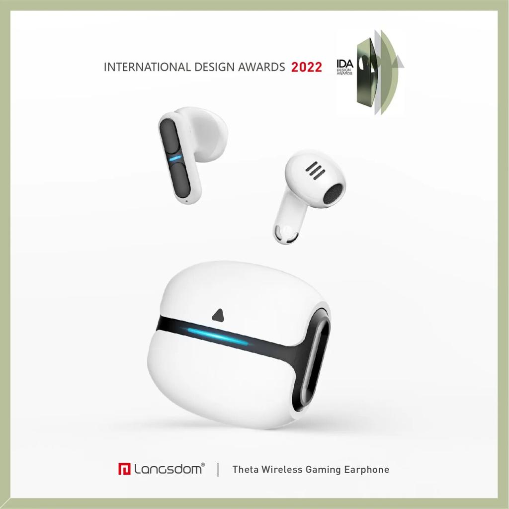 Беспроводные наушники Langsdom Theta BT 5.3, двухрежимные наушники для игр или музыки