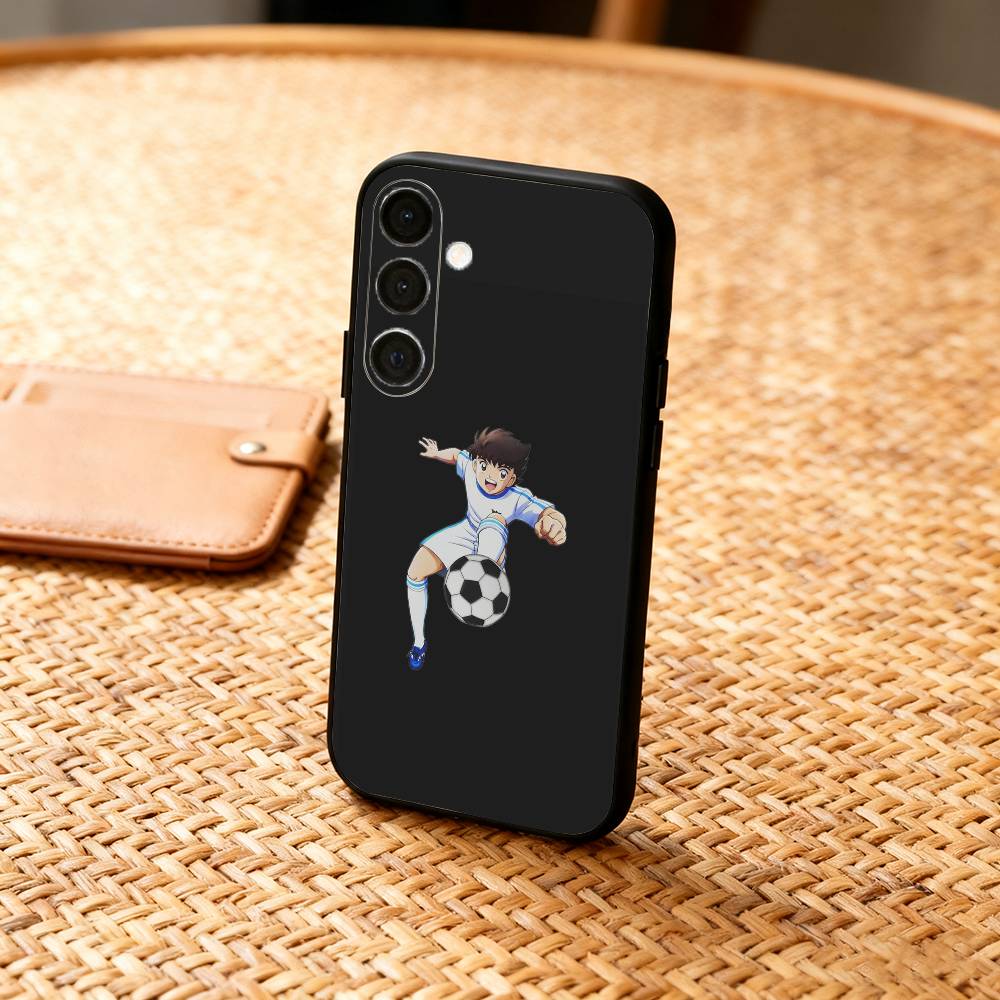 C-Comic C-Captain T-Tsubasas Phone Case For Samsung A73,72,71,53,52,51,22,91,80, Soft Black Cover