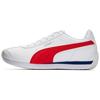 Turin 3 White High Risk Red Unisex Sneakers Limoges 383037-08